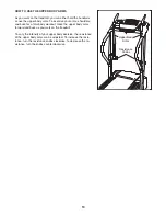 Preview for 13 page of Weslo Crosswalk 365e Treadmill User Manual