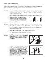 Preview for 16 page of Weslo Crosswalk 365e Treadmill User Manual