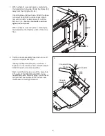 Предварительный просмотр 7 страницы Weslo Crosswalk 5.0t User Manual