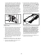 Предварительный просмотр 21 страницы Weslo Crosswalk Pro 14.2t User Manual