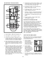 Preview for 9 page of Weslo Daybreak 3100 Manual