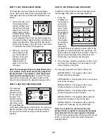 Preview for 10 page of Weslo Daybreak 3100 Manual