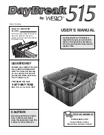 Preview for 1 page of Weslo Daybreak 515 Manual