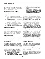 Preview for 15 page of Weslo DayBreak WLHS21071 User Manual