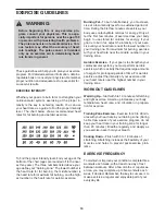 Preview for 11 page of Weslo Easy Fit WLIVEX38010.0 User Manual