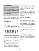 Preview for 11 page of Weslo EasyFit WLIVEL0063.1 User Manual