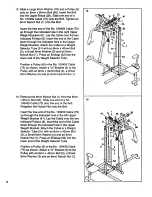 Preview for 8 page of Weslo Electra Force Manual