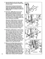 Preview for 10 page of Weslo Electra Force Manual