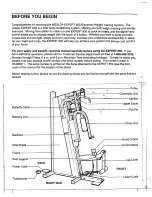 Предварительный просмотр 3 страницы Weslo Expert 650 Manual