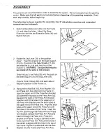 Предварительный просмотр 4 страницы Weslo Expert 650 Manual