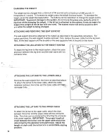 Предварительный просмотр 6 страницы Weslo Expert 650 Manual