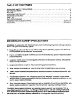 Preview for 2 page of Weslo Flex 2xt Owner'S Manual