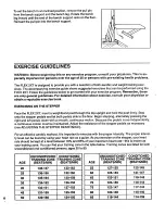 Preview for 8 page of Weslo Flex 2xt Owner'S Manual