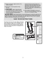 Предварительный просмотр 4 страницы Weslo G-30 Treadmill User Manual