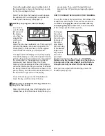 Предварительный просмотр 11 страницы Weslo G-30 Treadmill User Manual