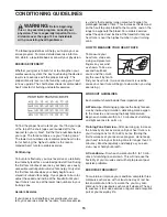 Preview for 15 page of Weslo G-30 Treadmill User Manual