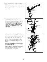 Preview for 7 page of Weslo gllider III User Manual