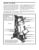 Preview for 4 page of Weslo Gym 1500 User Manual