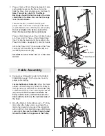 Preview for 8 page of Weslo Gym 2500 User Manual