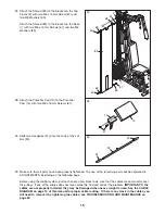 Preview for 15 page of Weslo Gym 2500 User Manual