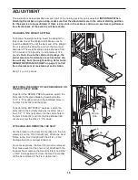 Preview for 15 page of Weslo Gym 3000 Manual