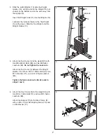 Preview for 7 page of Weslo Gym 750 User Manual