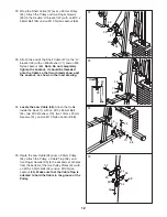 Preview for 12 page of Weslo Gym 750 User Manual