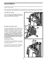 Preview for 15 page of Weslo Gym 750 User Manual