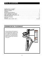 Preview for 2 page of Weslo Magnetic Jog WITL11013.0 User Manual