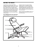 Preview for 4 page of Weslo Massage Chair8 Mtr User Manual