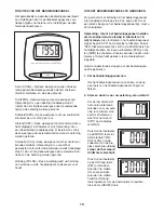 Preview for 10 page of Weslo Momentum 410 Elliptical (Dutch) Gebruiksaanwijzing