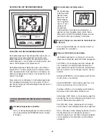 Предварительный просмотр 9 страницы Weslo Momentum 605 Elliptical (Dutch) Gebruiksaanwijzing