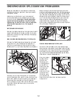 Предварительный просмотр 12 страницы Weslo Momentum 605 Elliptical (Dutch) Gebruiksaanwijzing