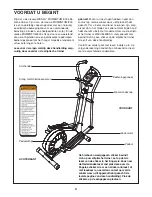 Preview for 3 page of Weslo Momentum 800 (Dutch) Gebruiksaanwijzing