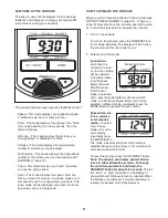 Preview for 9 page of Weslo Momentum 900 Fm Manual