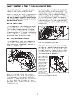 Preview for 11 page of Weslo Momentum 900 Fm Manual