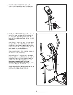 Preview for 8 page of Weslo Momentum G 3.8 Elliptical Manual