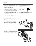 Preview for 6 page of Weslo Momentum R 4.2 Elliptical (Spanish) Manual Del Usuario