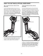 Предварительный просмотр 10 страницы Weslo Momentum R 7.8 Elliptical Manual