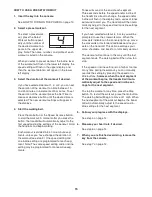 Preview for 15 page of Weslo Pro Crosswalk 7.9 Treadmill Manual