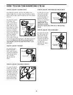 Preview for 9 page of Weslo Pursuit 2.9 Manual