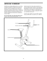 Preview for 4 page of Weslo Pursuit 3.8 (Spanish) Manual Del Usuario