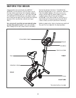 Preview for 3 page of Weslo Pursuit 310 Cs User Manual