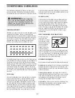 Preview for 11 page of Weslo Pursuit 310 Cs User Manual