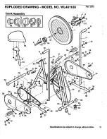 Preview for 11 page of Weslo pursuit 500 Manual