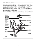 Preview for 3 page of Weslo Pursuit 6.0 Dx User Manual