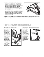 Preview for 8 page of Weslo Pursuit 6.0 Dx User Manual