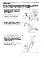 Preview for 4 page of Weslo Pursuit 610s Manual