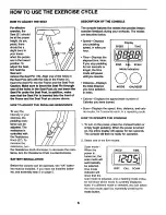 Preview for 6 page of Weslo Pursuit 610s Manual