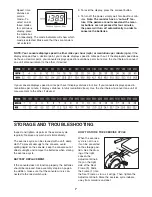 Preview for 7 page of Weslo Pursuit 612s User Manual